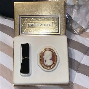 Vintage Rare Estée Lauder Cameo Perfume Compact